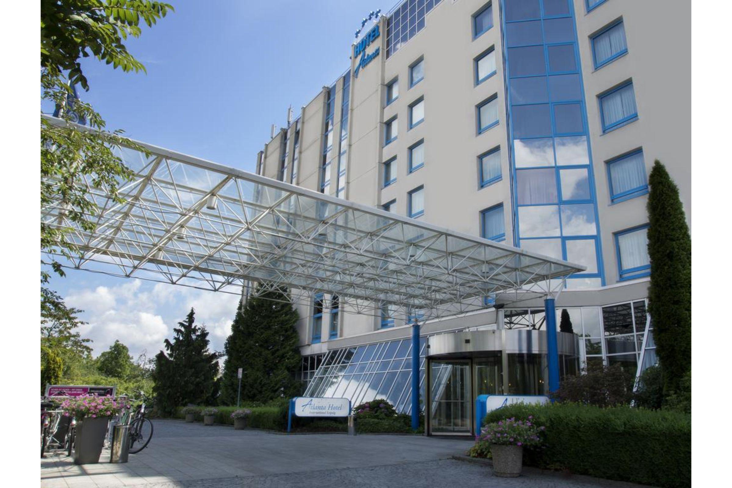 Atlanta Hotel Leipzig Гроспосна Екстериор снимка