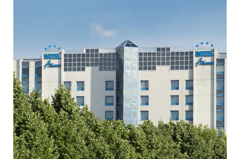 Atlanta Hotel Leipzig Гроспосна Екстериор снимка
